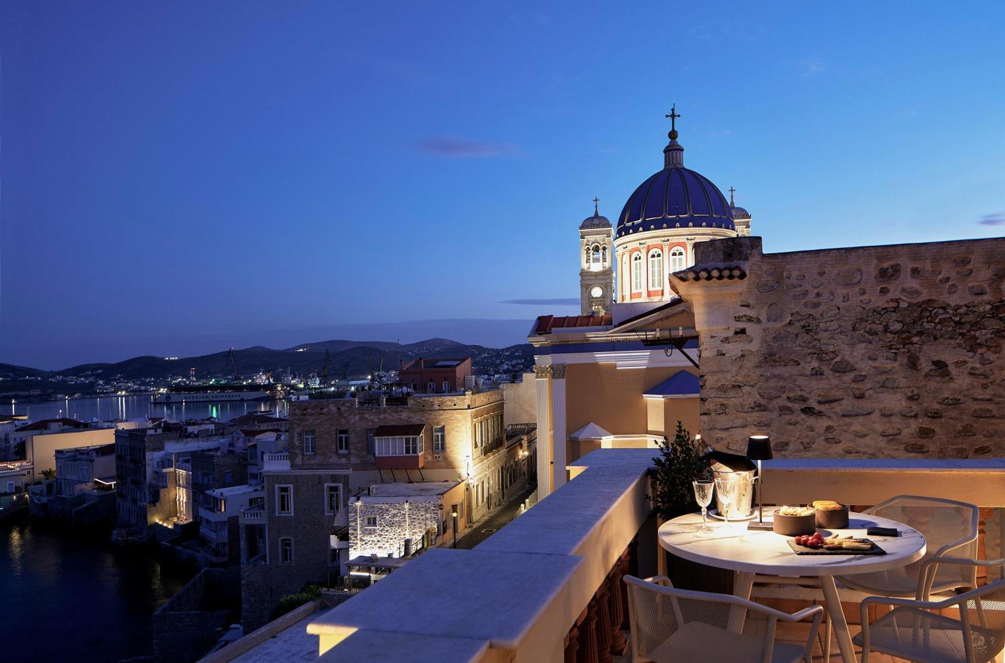 Syrou Melathron Hotel Ермополи Екстериор снимка
